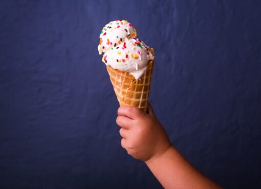 Photo Ice cream cones