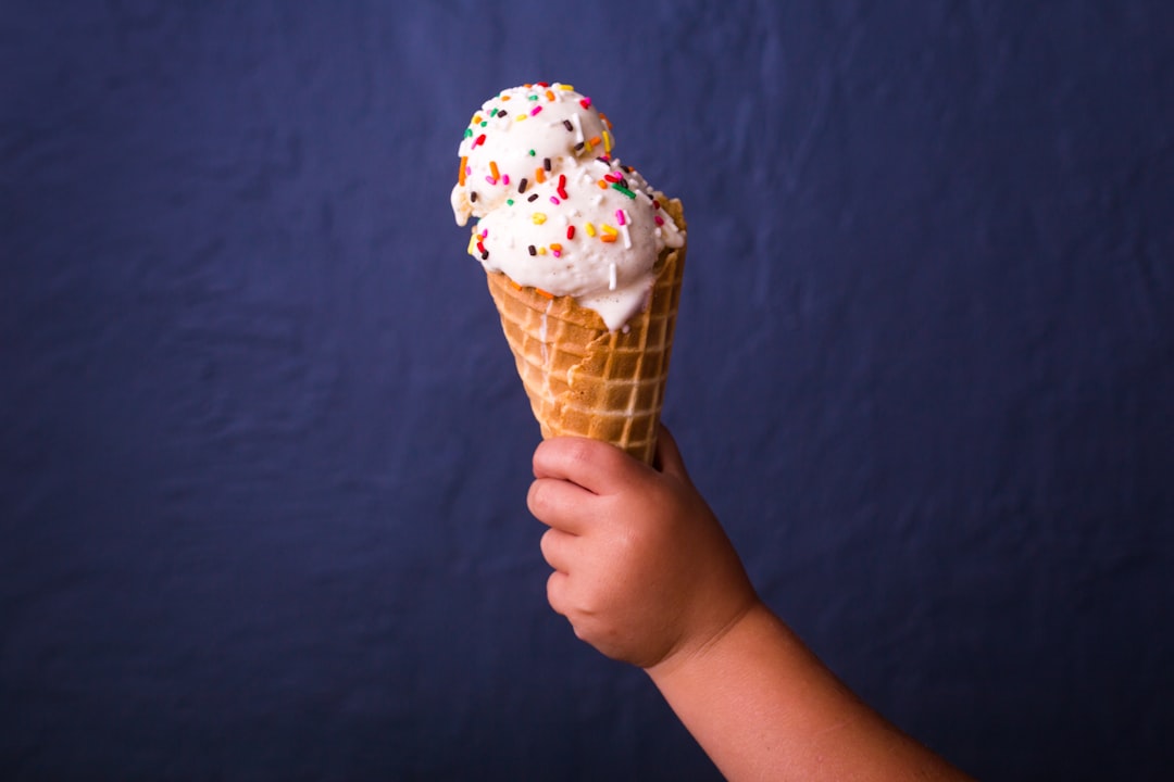 Photo Ice cream cones